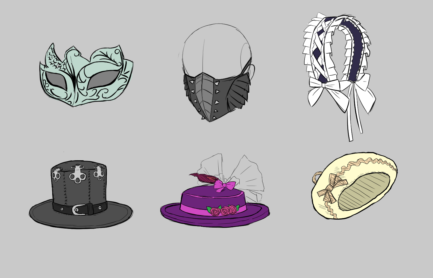 設計哥特式洛麗塔服裝by Dinosaur2miniguns Clip Studio Tips