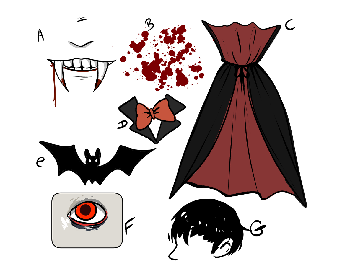 Vampiro - Desenho de __blocked__ - Gartic