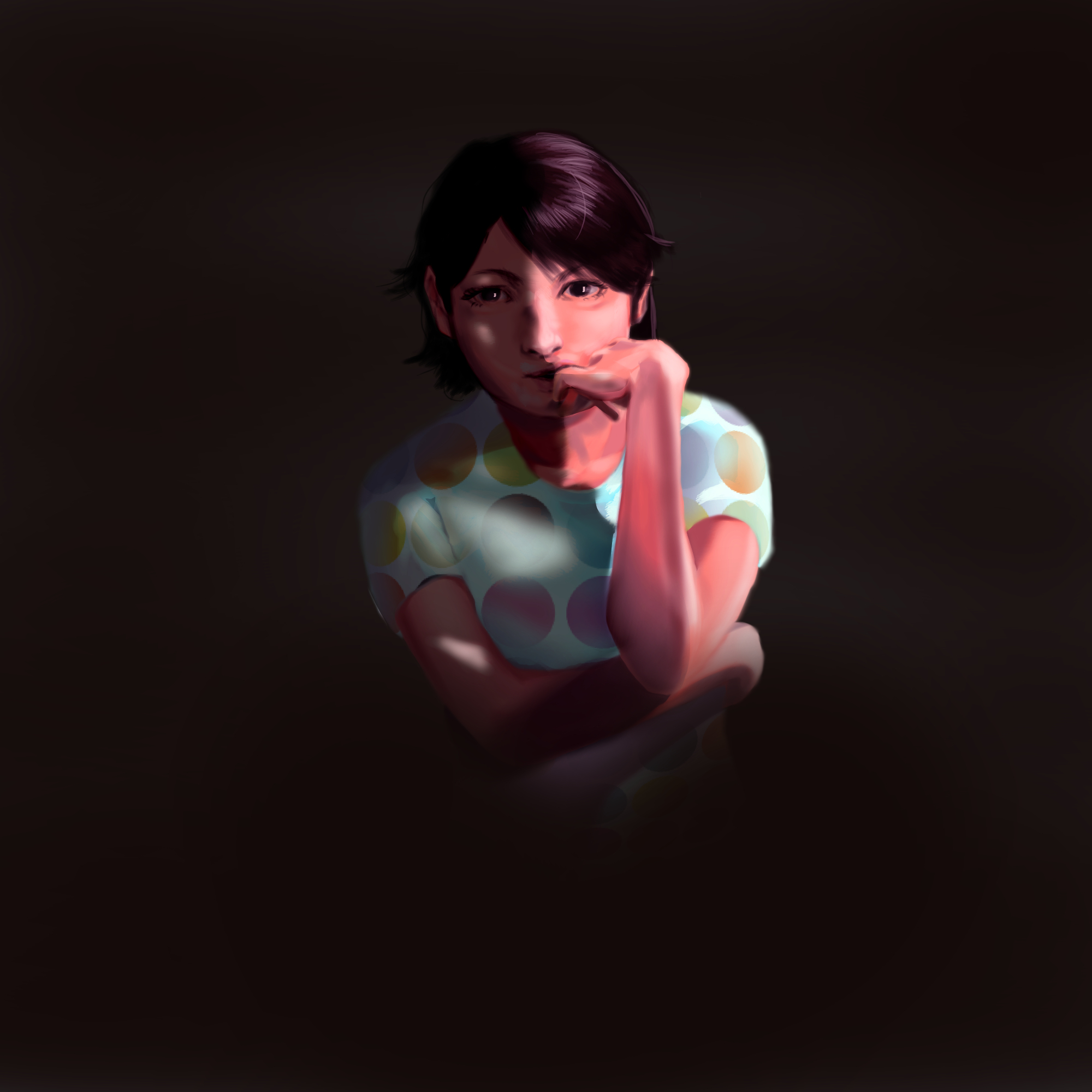 ストレス対処法と人物画の色の塗り方 リアル寄りに描く 7 By Etomo Clip Studio Tips