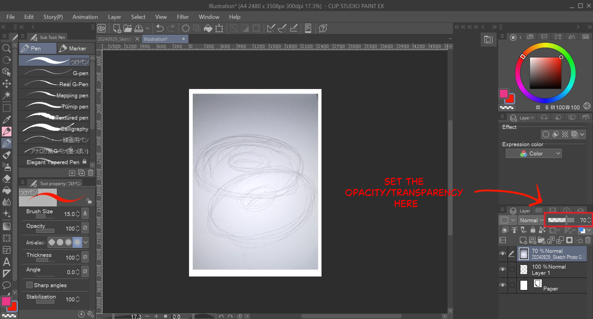 アナログイラストをデジタル化する by NisaRF - お絵かきのコツ | CLIP
