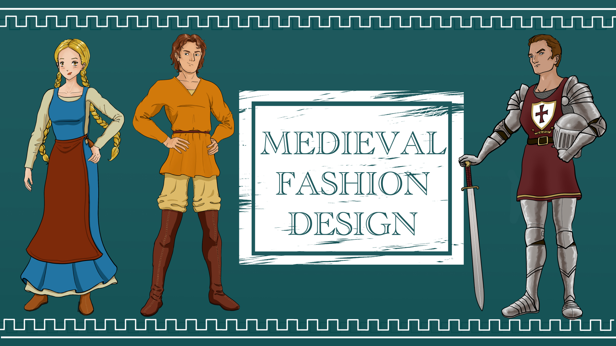 Imágenes de Vestidos Medievales para Mujer  Ropa medieval, Patrón de vestido  medieval, Vestido medieval