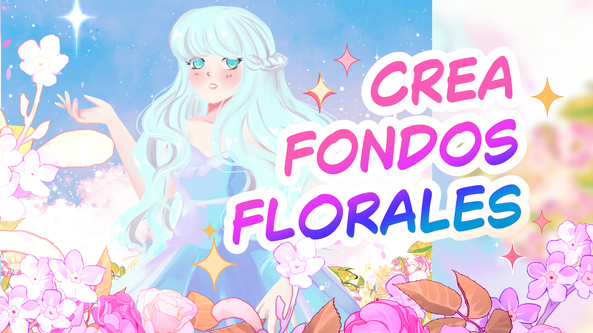 Tutorial for Creating Floral Backgrounds by shinxalice - Make