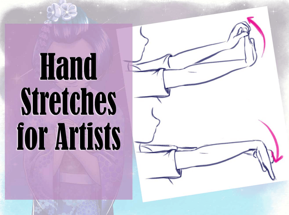 Hand Stretches For Artists by LizStaley Make better art CLIP STUDIO