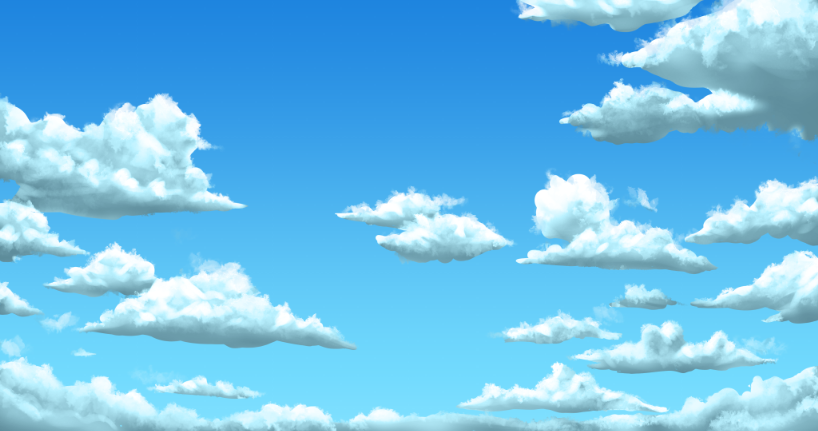 Painting Anime Clouds Sky Part 1 Anime Clouds And Sky 1 By Hatzeldawn Clip Studio Tips