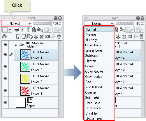 Basics of blending modes “Layer types and how to use them #9” by  ClipStudioOfficial - Make better art | CLIP STUDIO TIPS