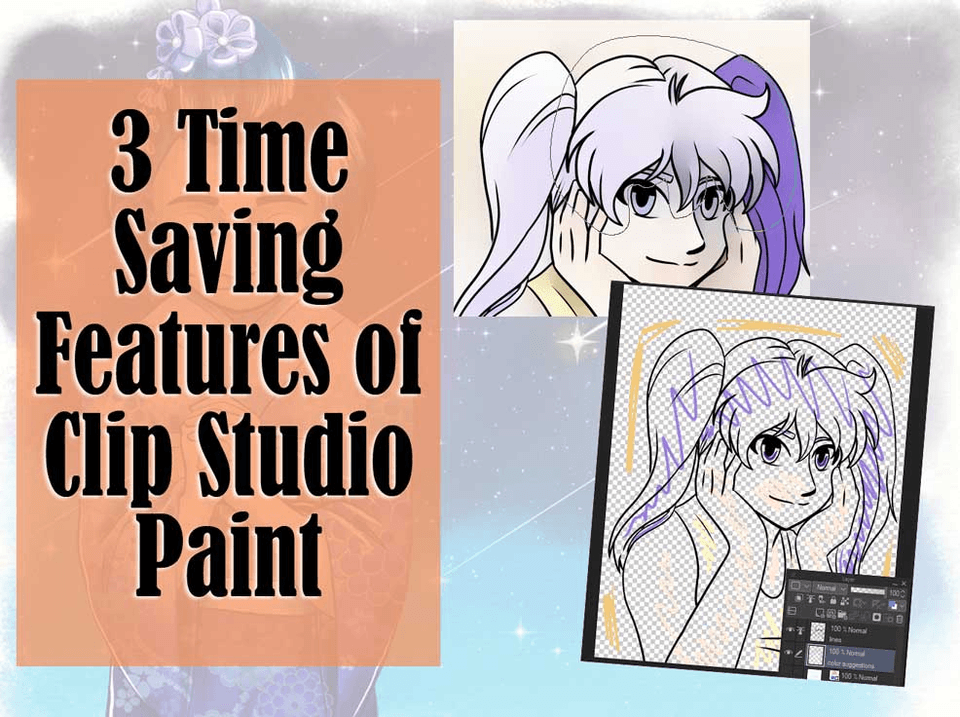 Three Time Saving Features in Clip Studio Paint by LizStaley - Make ...
