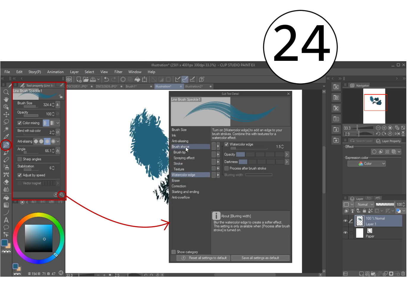 これまでにない伝統的なデジタルブラシの作成 By Herodraws Clip Studio Tips