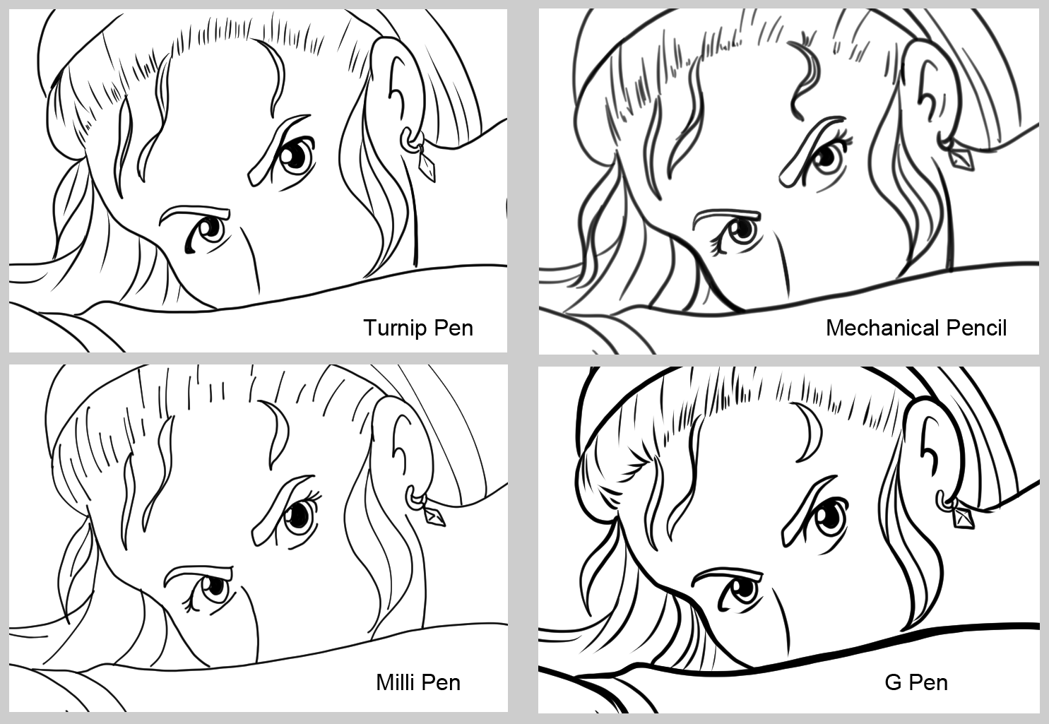 Tips For Inking Line Art By Lizstaley Clip Studio Tips