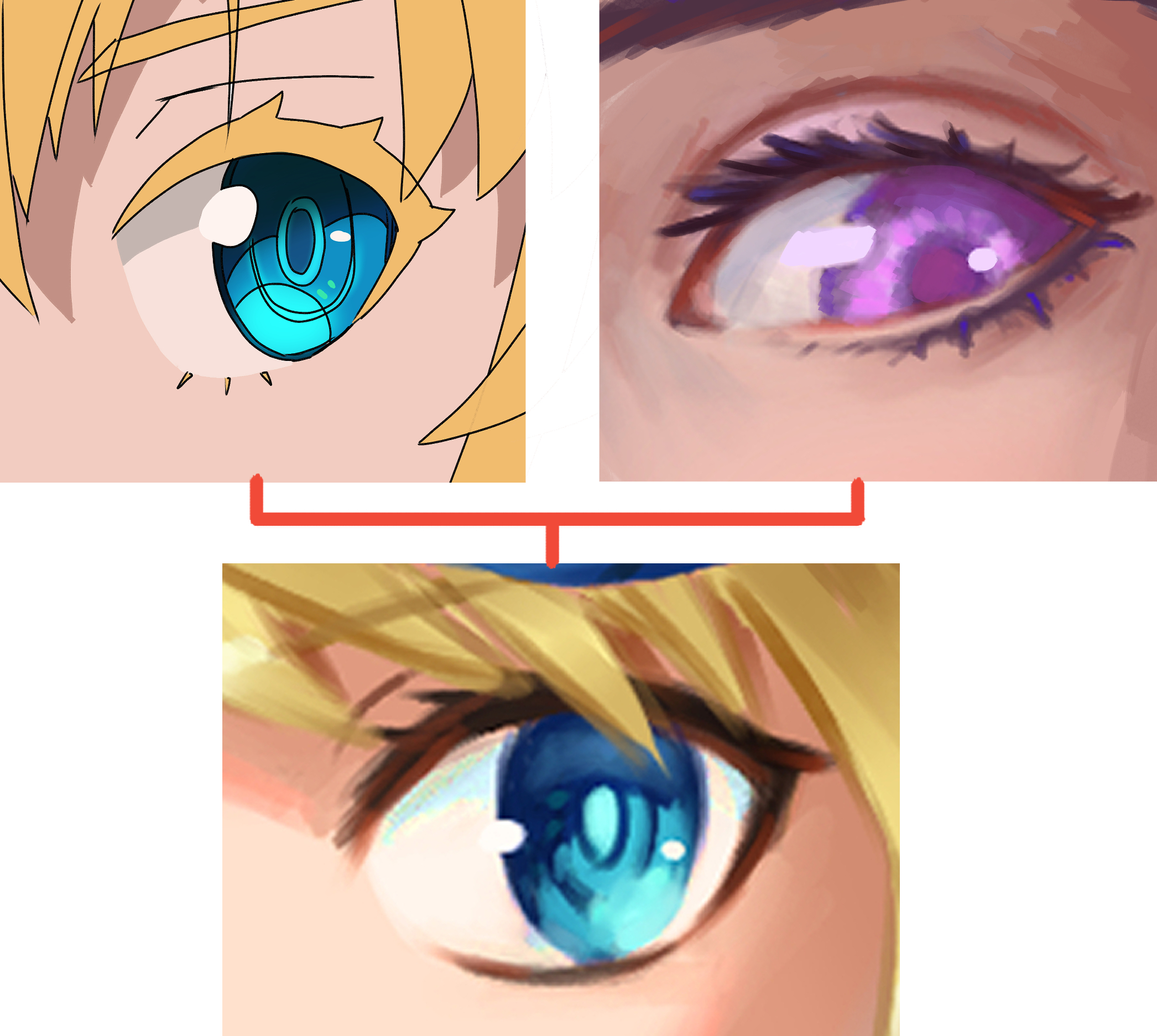 Drawing Realistic and Anime Style Eyes by Ecao - Make better art