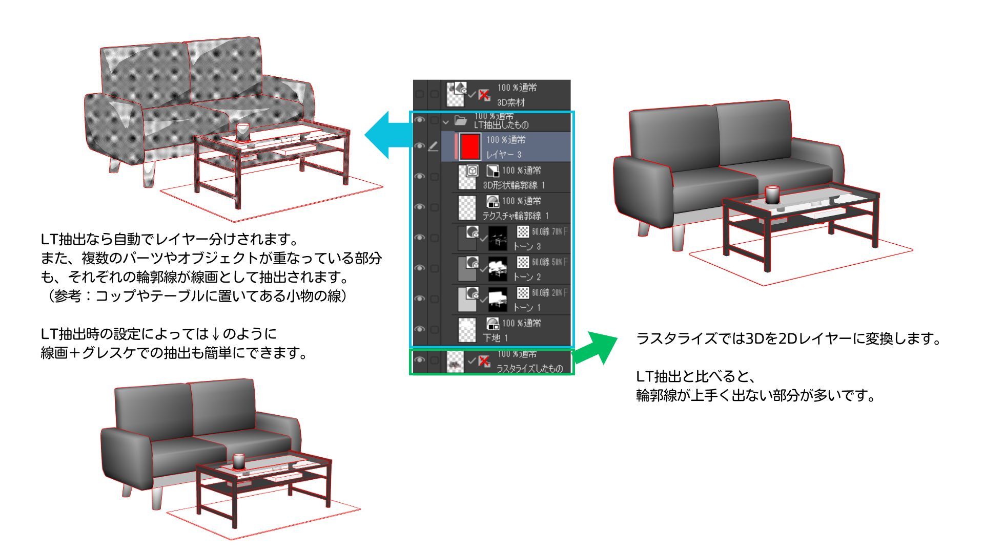 How to Utilize 3D Materials [Available in CLIP STUDIO PAINT PRO