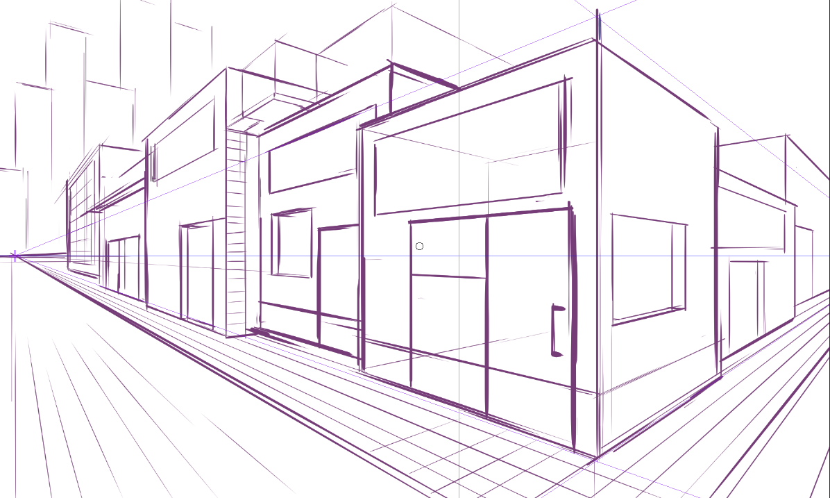 How to draw unrealistic Street by DrownInNoodles - Make better art