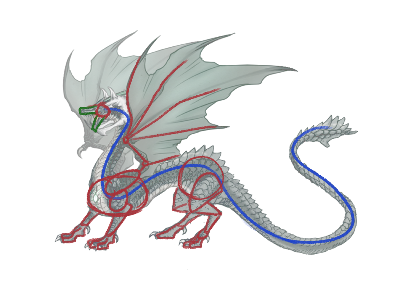 Drawing Dragons in Clip Studio Paint by HybridDragoness - Make better art