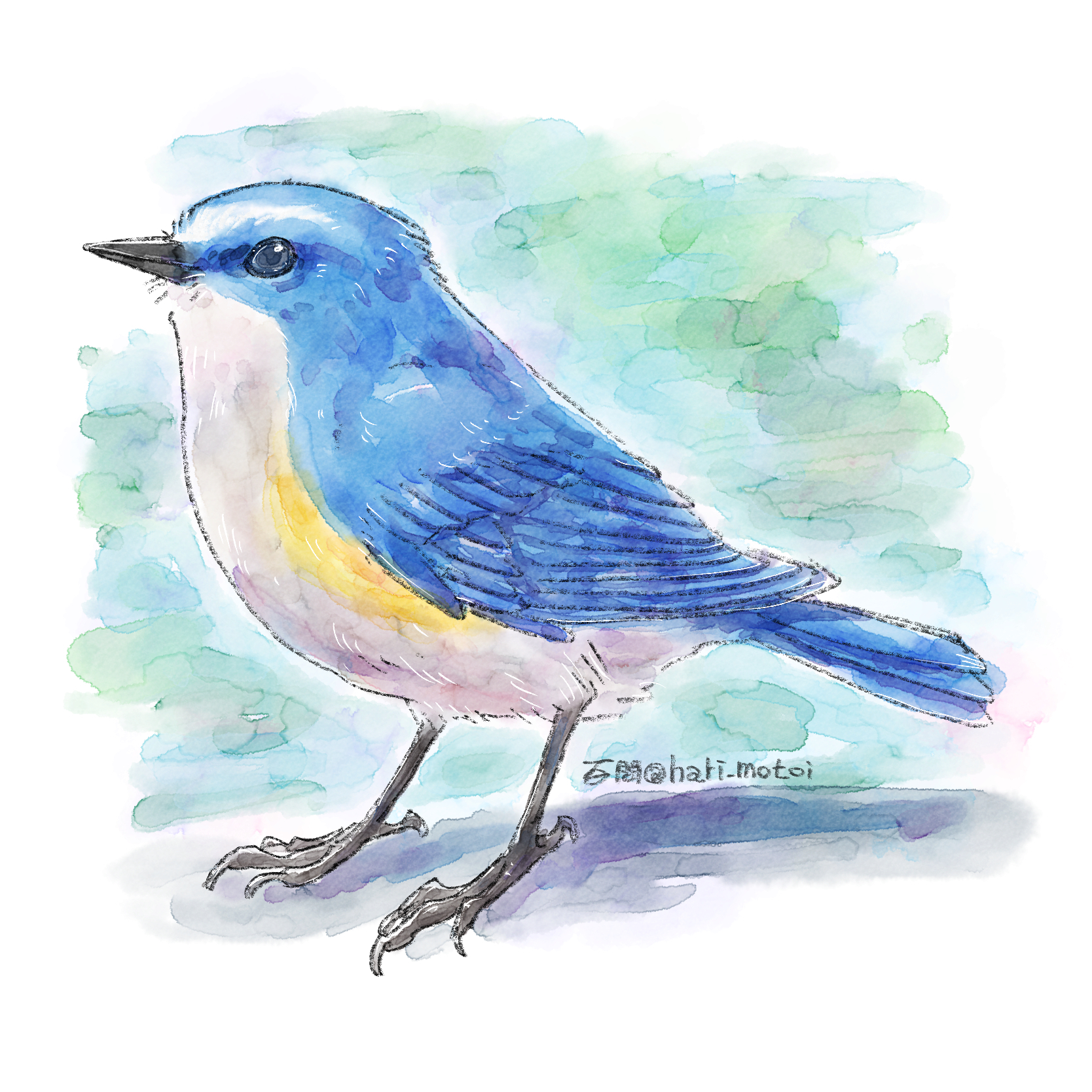 Easy Watercolor Style in Simple Mode by 百問 - Make better art