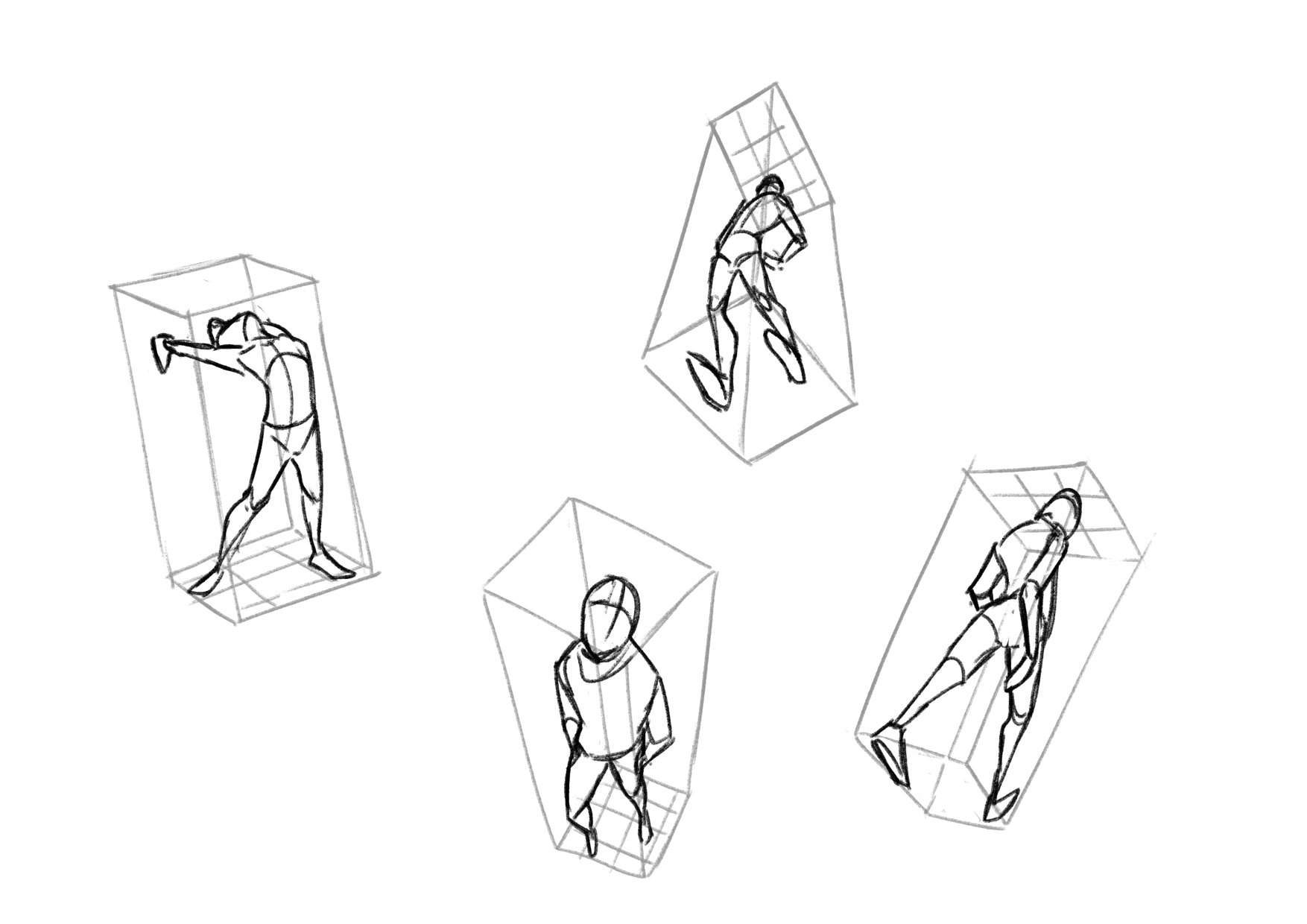 How To Draw Pose Perspective