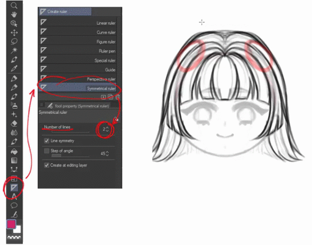 Creating an anime eye step-by-step using CLIP STUDIO PAINT by Akylha - Make  better art