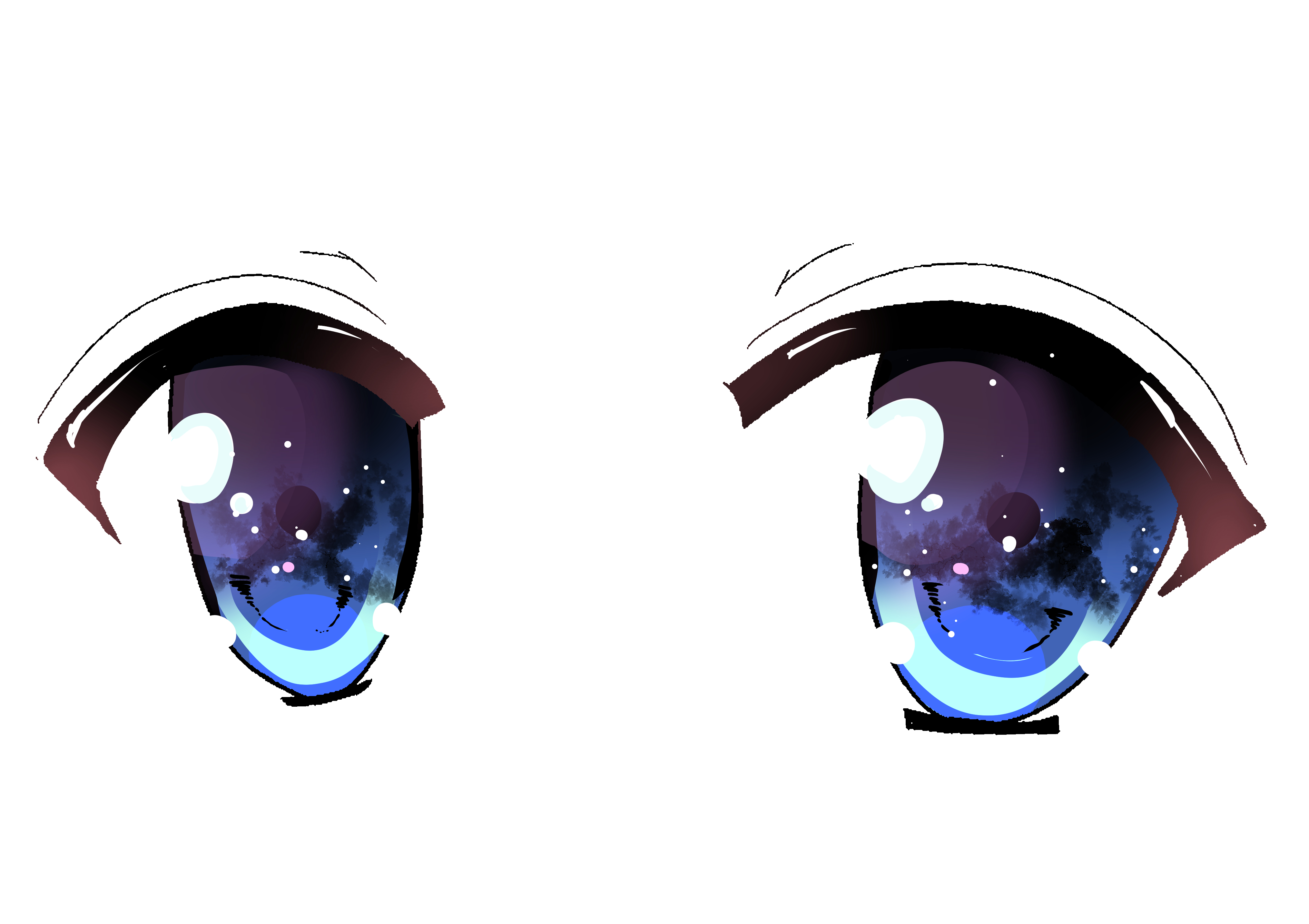 How To Draw The Eyes Of The Universe By Clip Studio Tips