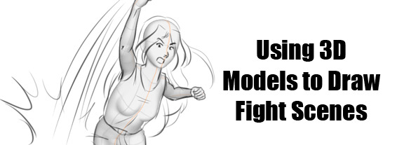 Anime Action Scenes : How to Draw Manga Action Poses Step by Step