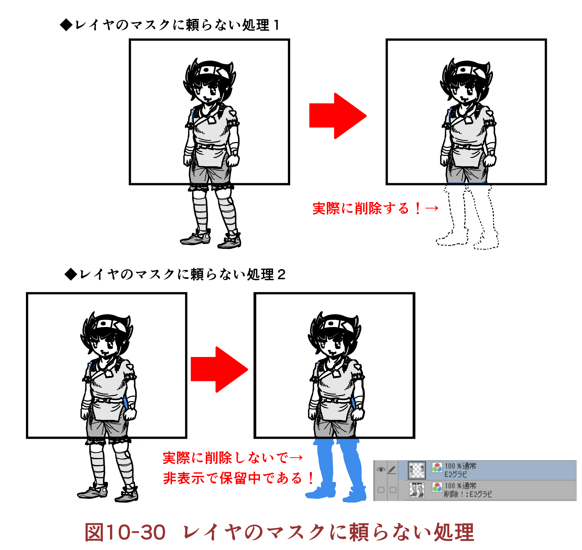 Basic method of my style manga Individual management: 10 pens  “BigField流：デジタルマンガ術 10” by BigField - Make better art | CLIP STUDIO TIPS