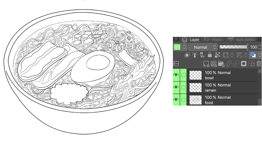 How To Draw Mouth Watering Anime Food By Meliiis Clip Studio Tips