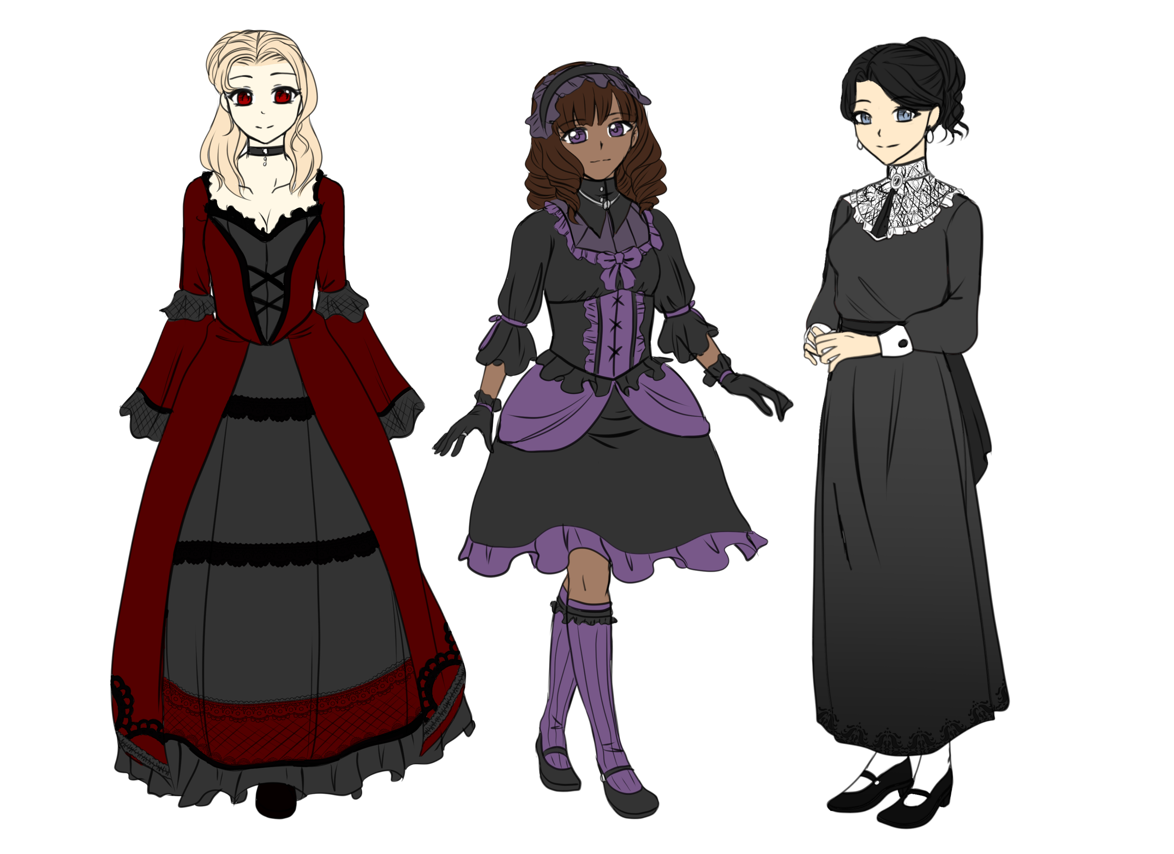 A Guide to Victorian-Gothic Clothing by KenageArts - Make better art