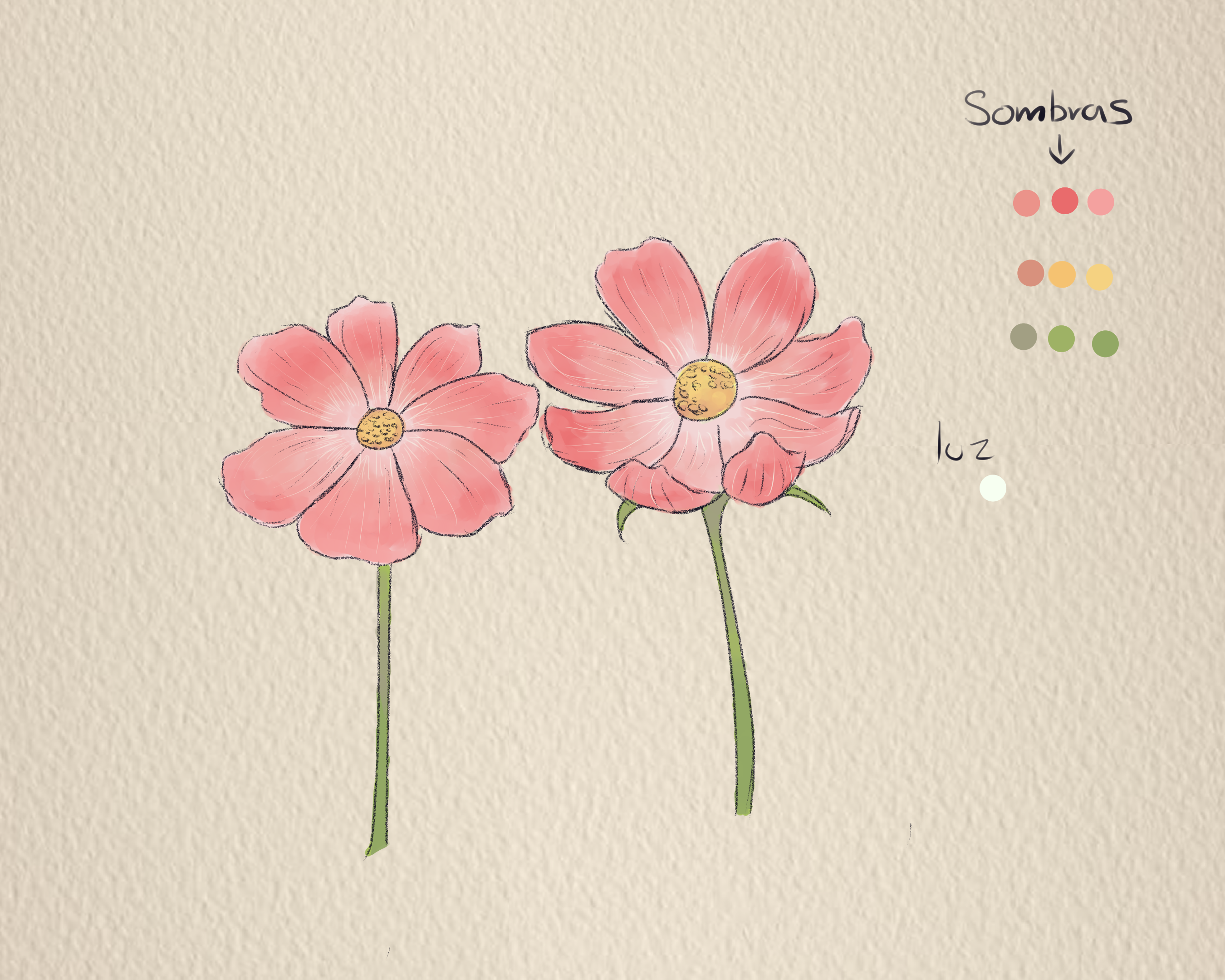 Illustrating Flowers 💐 by Shiroi__16 - Make better art | CLIP
