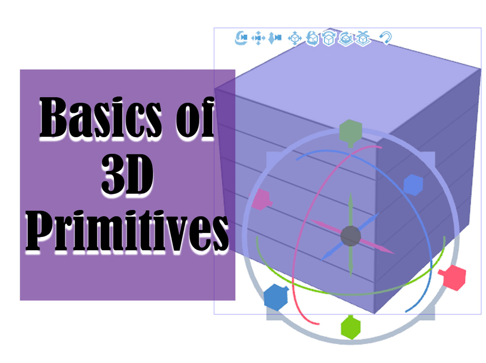 Basics of Using 3D Primitives by LizStaley - Make better art | CLIP ...
