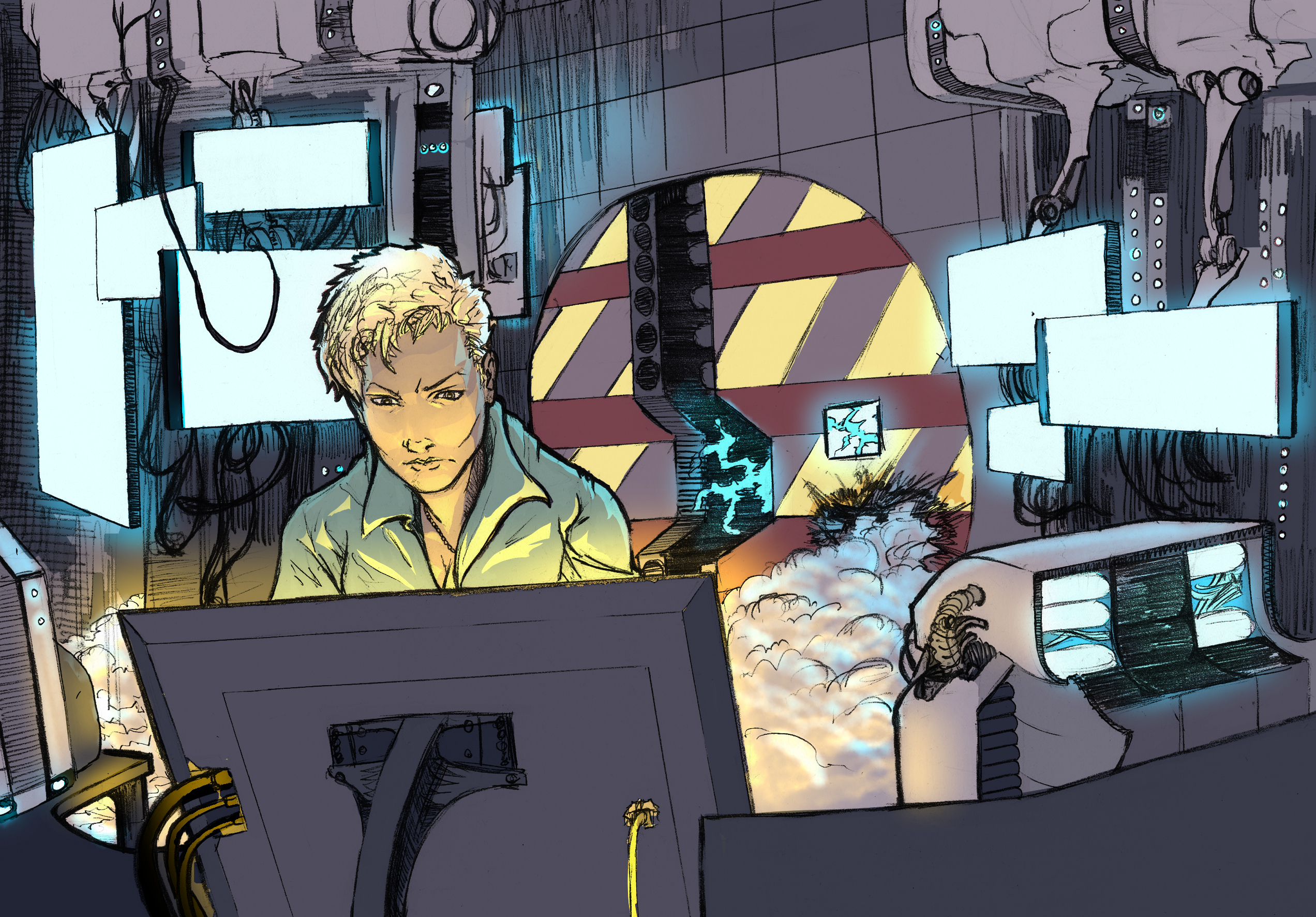 動的な光のテクニック 