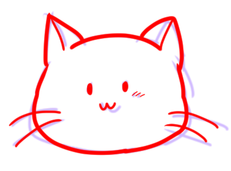 リアルな猫とゆるい猫の顔の描き分け方 リアルな猫とゆるい猫の描き分け方 1 By Kawashita Clip Studio Tips