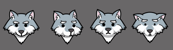 如何製作動畫狼表情[與PRO / EX兼容] by viciaia - CLIP STUDIO TIPS