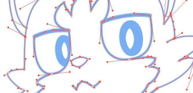 Clip Studio Paint Nutzliche Funktionen 3 Umfangreiche Linienanpassung Mit Vektorebenen Clip Studio Tips