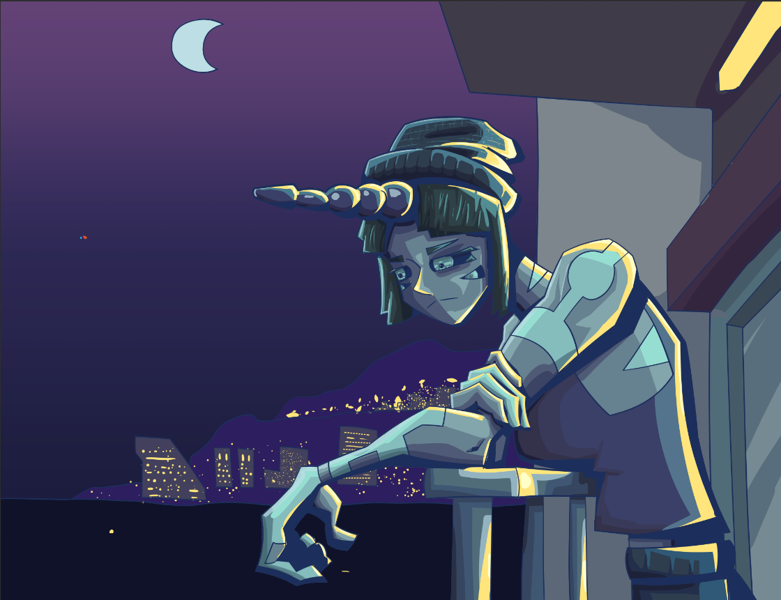 How to draw AMAZING nights “Landscaping #2” by Gaia_br. - Make
