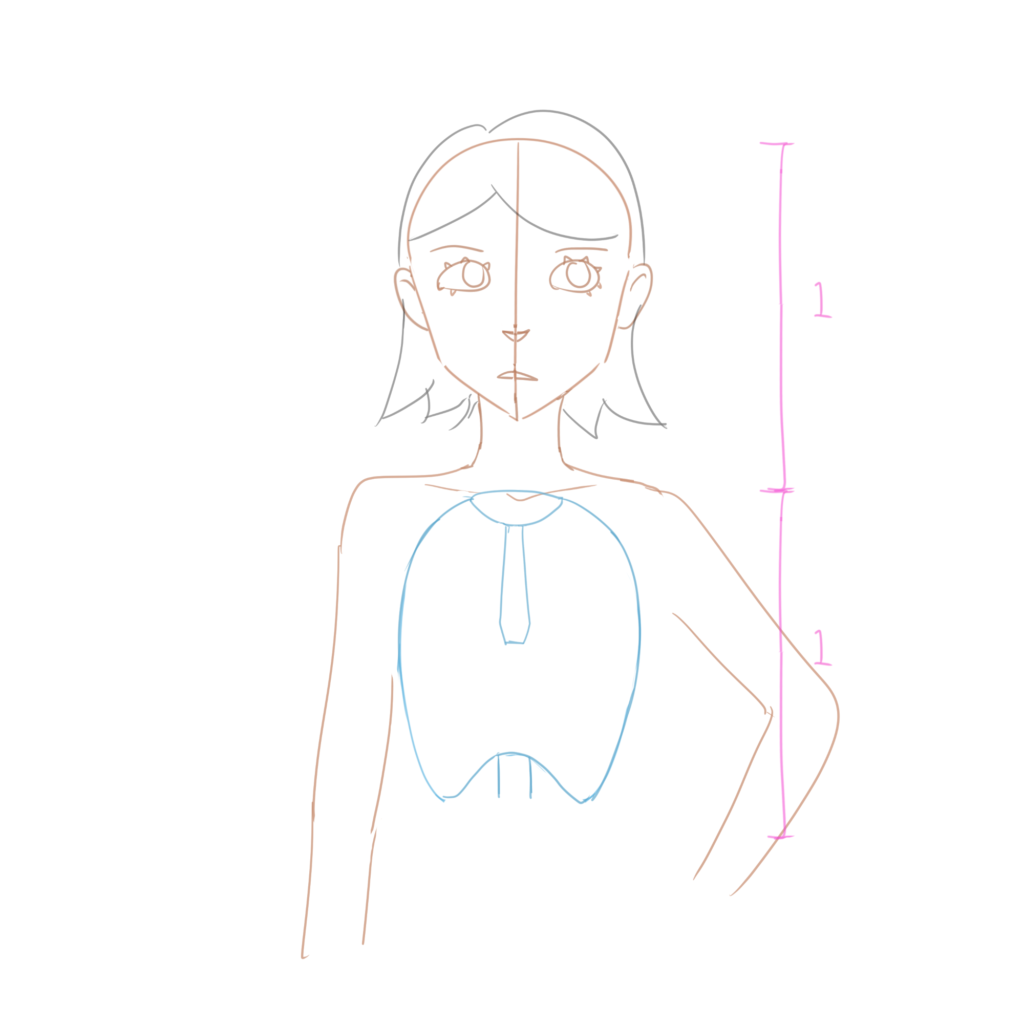 Anatomy of female drawing reference  그리기 튜토리얼, 드로잉 강좌