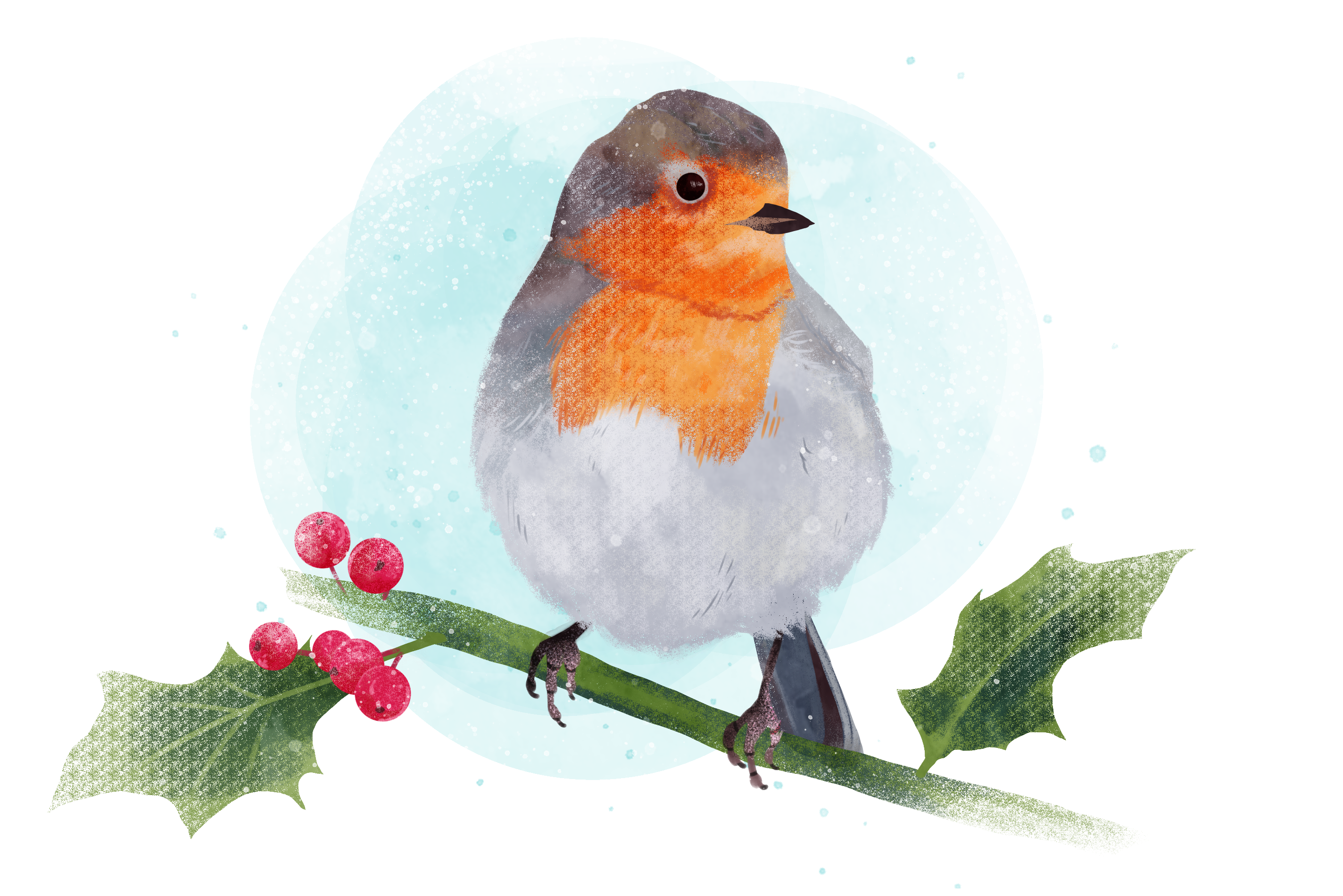 テクスチャ付きの鳥のイラストの作成 by jessbernadette - お