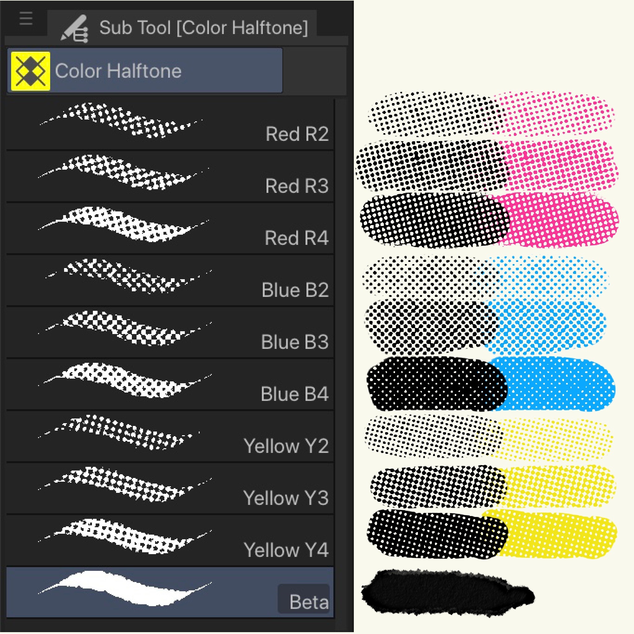 Esitellä 35+ imagen clip studio paint halftone abzlocal fi