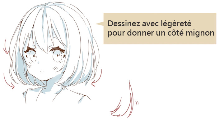 Cheveux Manga Fille