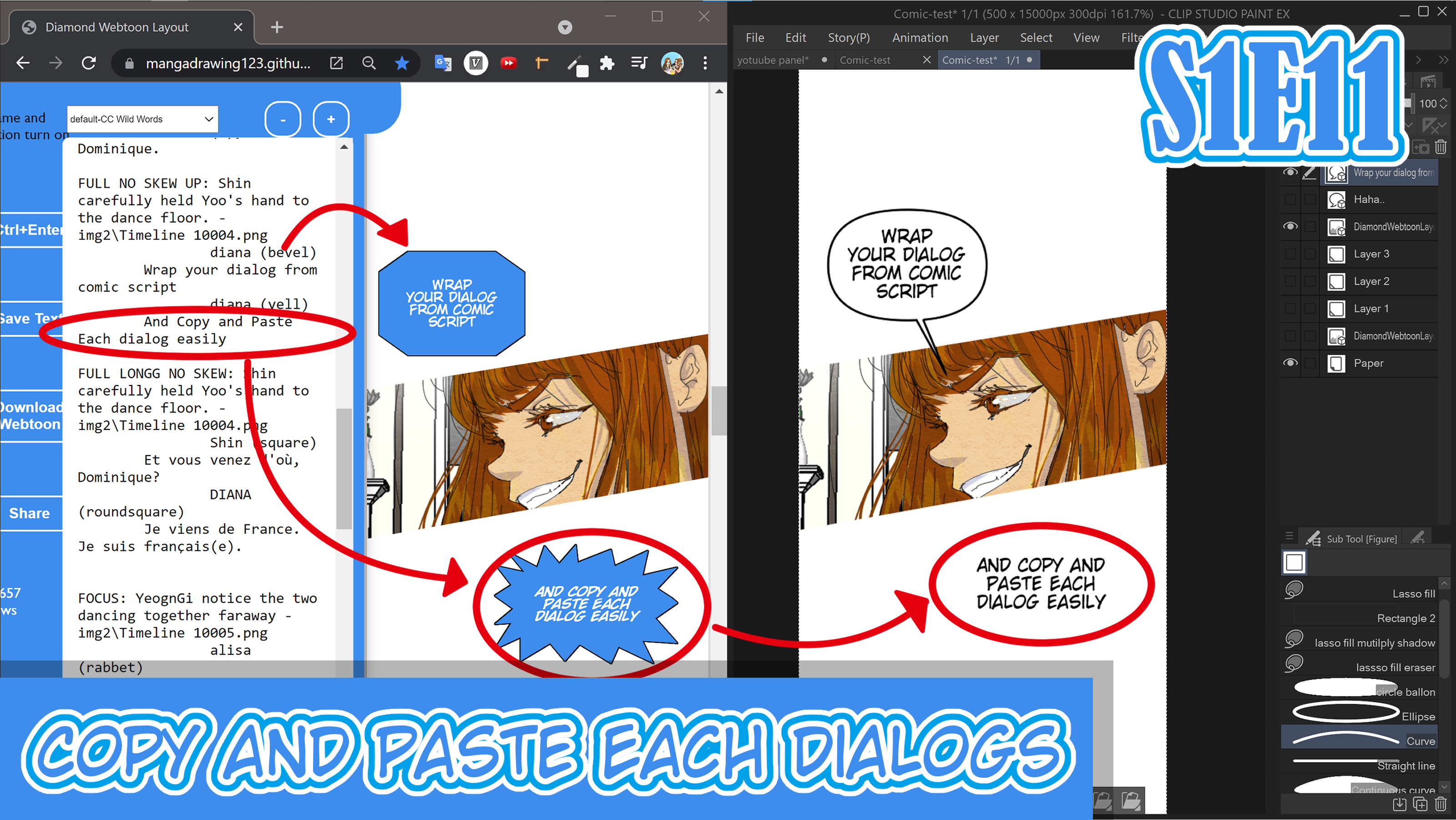 Draw a comic page based on your script by Wmartstudio6