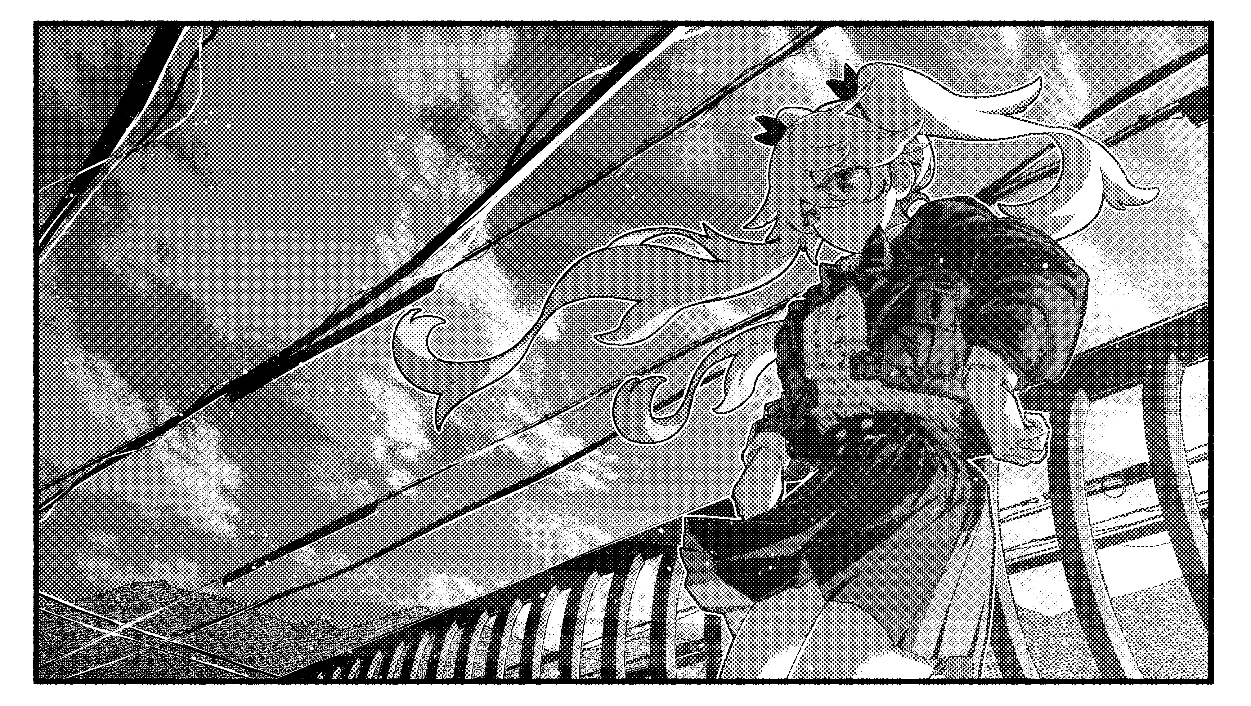漫画の為の空の描き方 ブラシ素材の配布 