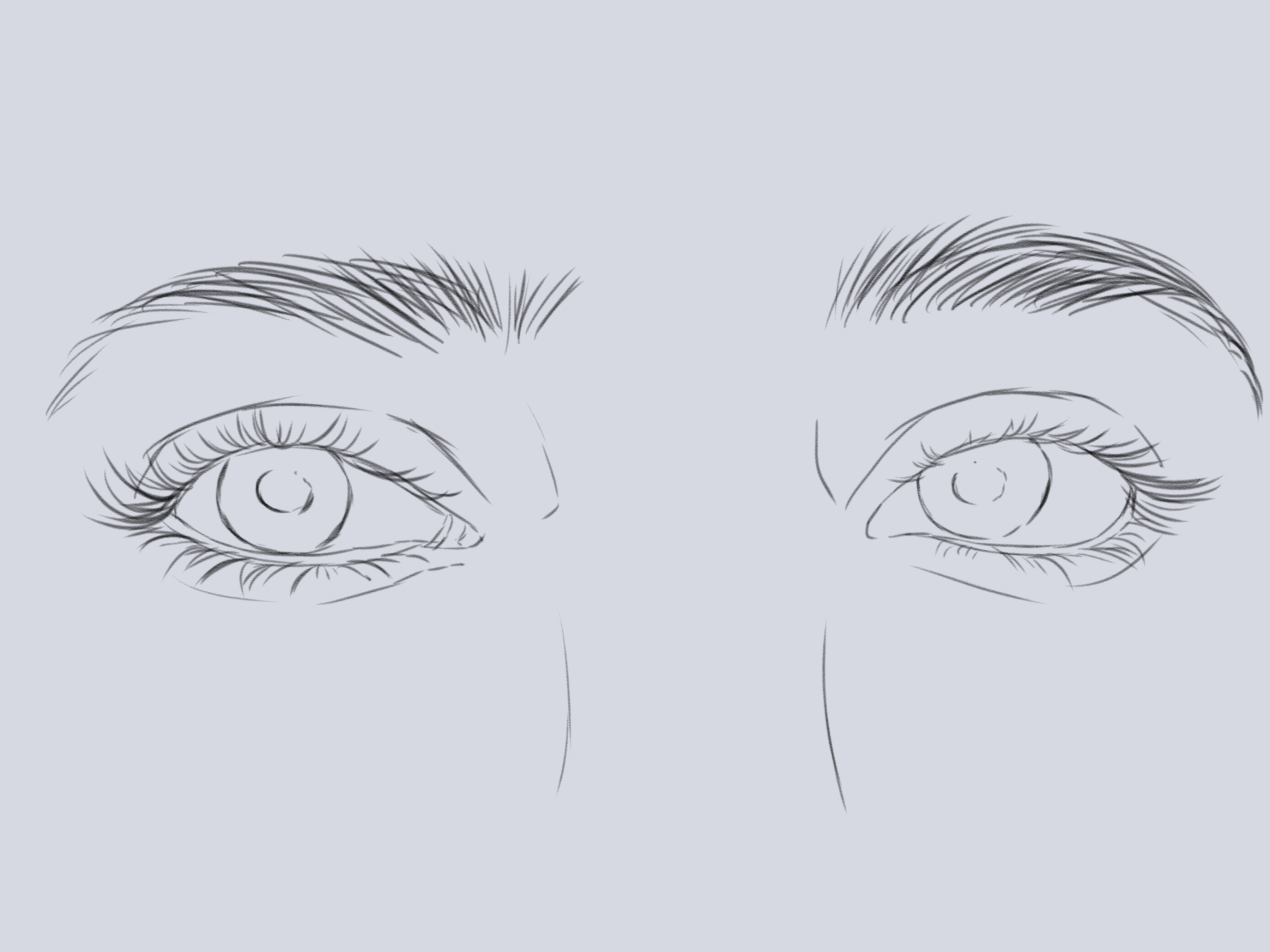 How To Draw Anime Eyes 3 4 View