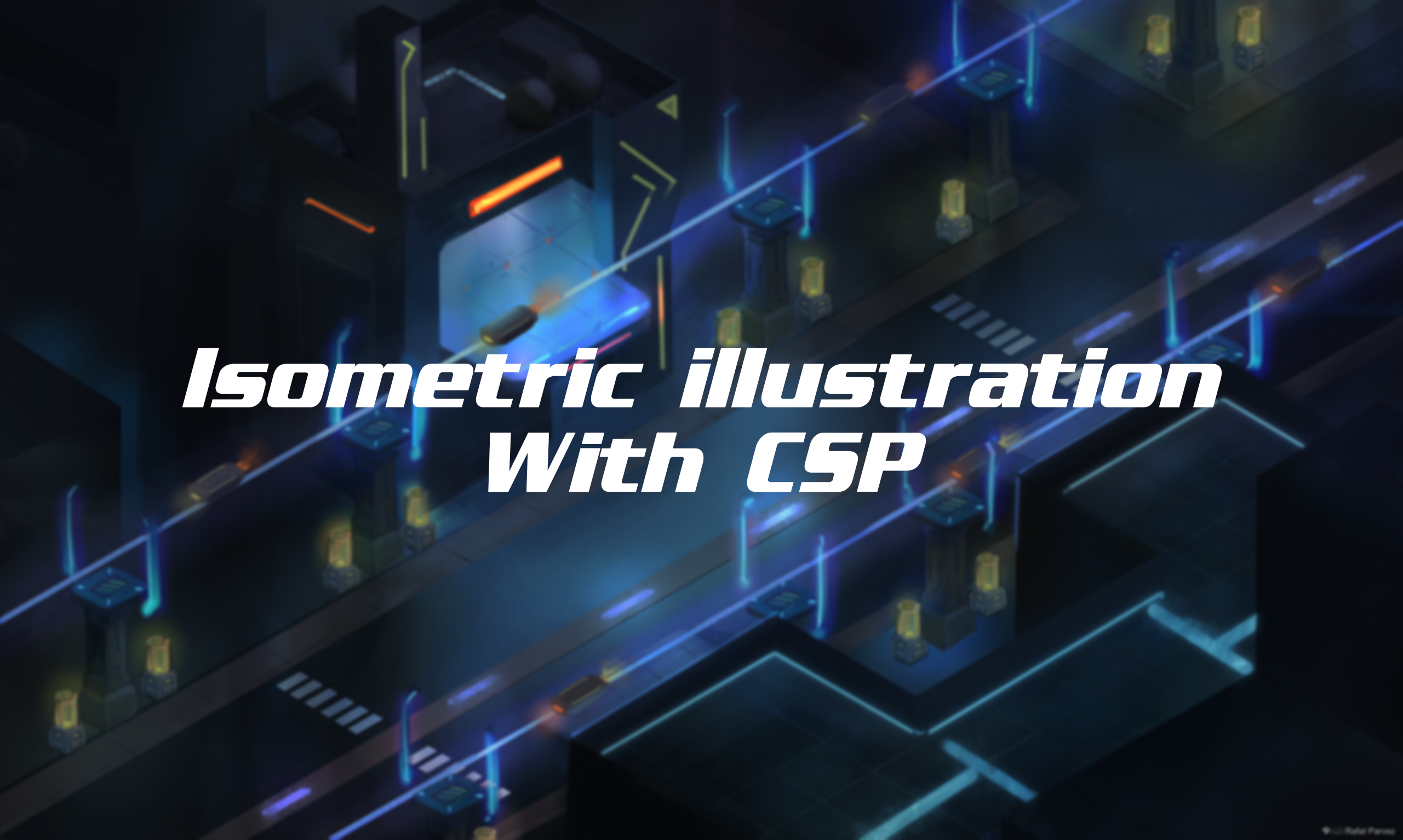 アイソメアート イラストのやり方 By Rafatparvez Clip Studio Tips