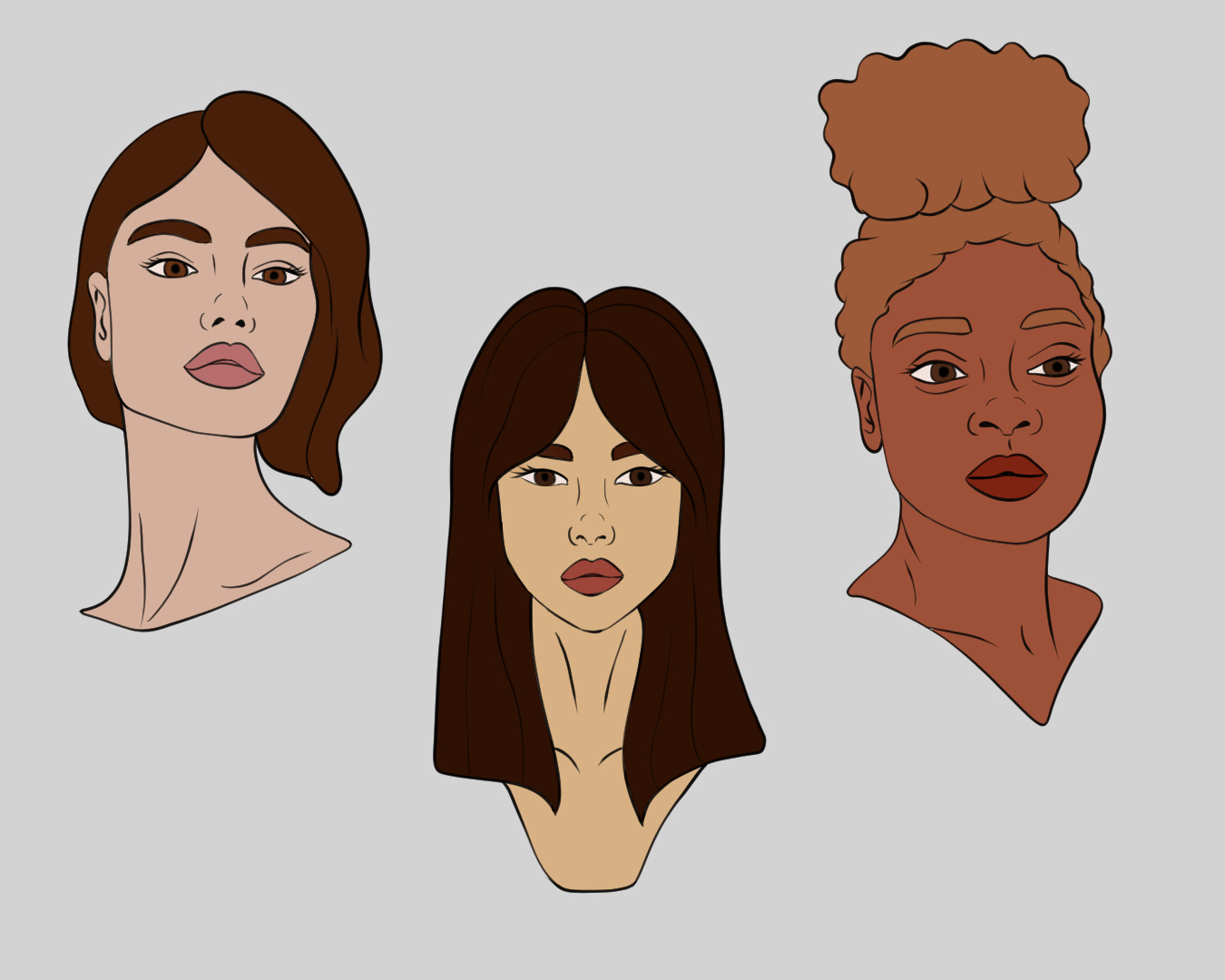 Colorao Da Peledesenhodrawing Reference Coloring Skin Skin Color
