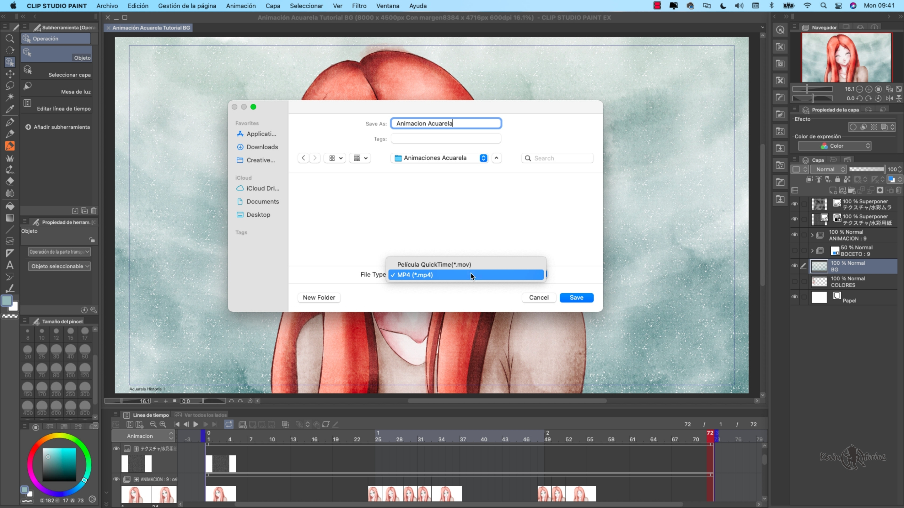 Watercolor Style Animation In Clip Studio Paint 2d Animation In Clip Studio Paint 13 By Kevinfarias Clip Studio Tips