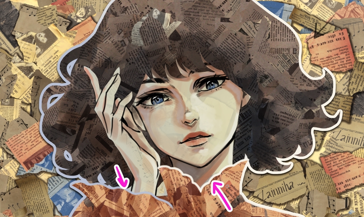 あなたの絵をヴィンテージコラージュに変えよう。素早く簡単に