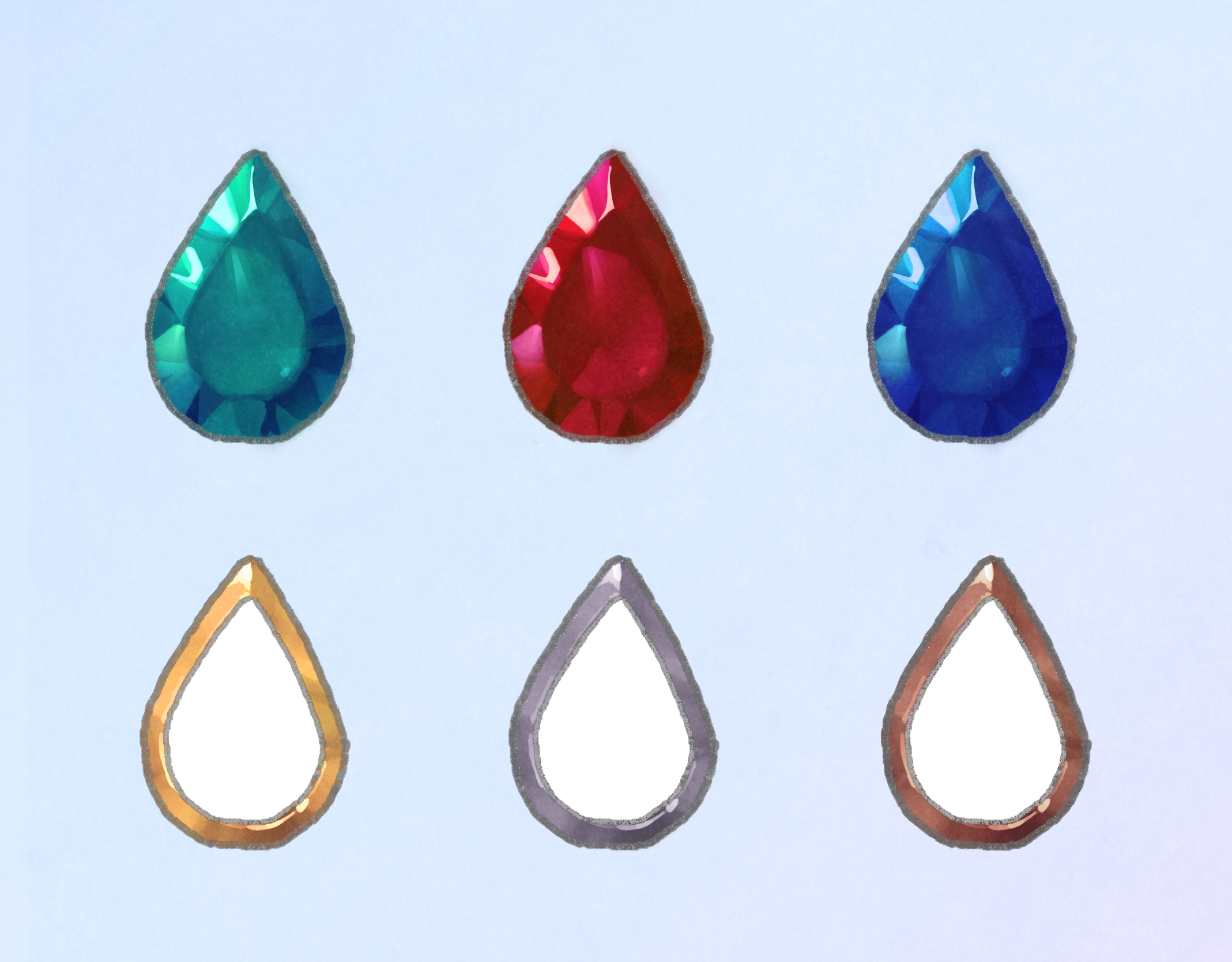 ジュエリーのコツ宝石ジュエリーを描きましょう By Thitaart Clip Studio Tips