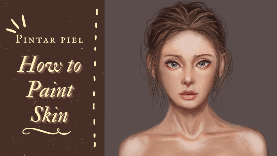 Paint realistic skin and its textures by AriaVon Make better art