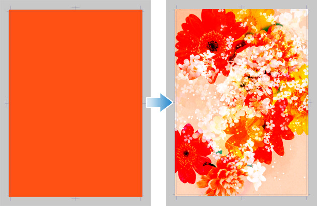 2. Creating a Flower Collage “Professional illustration