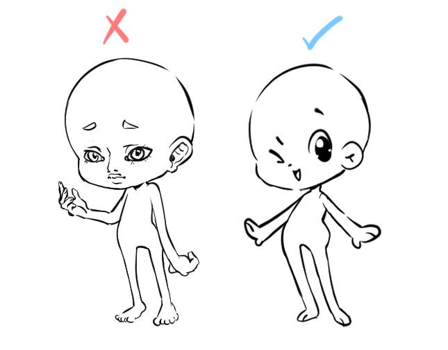 I wish I could draw chibi poses like that..  Chibi drawings, Cute  drawings, Chibi sketch