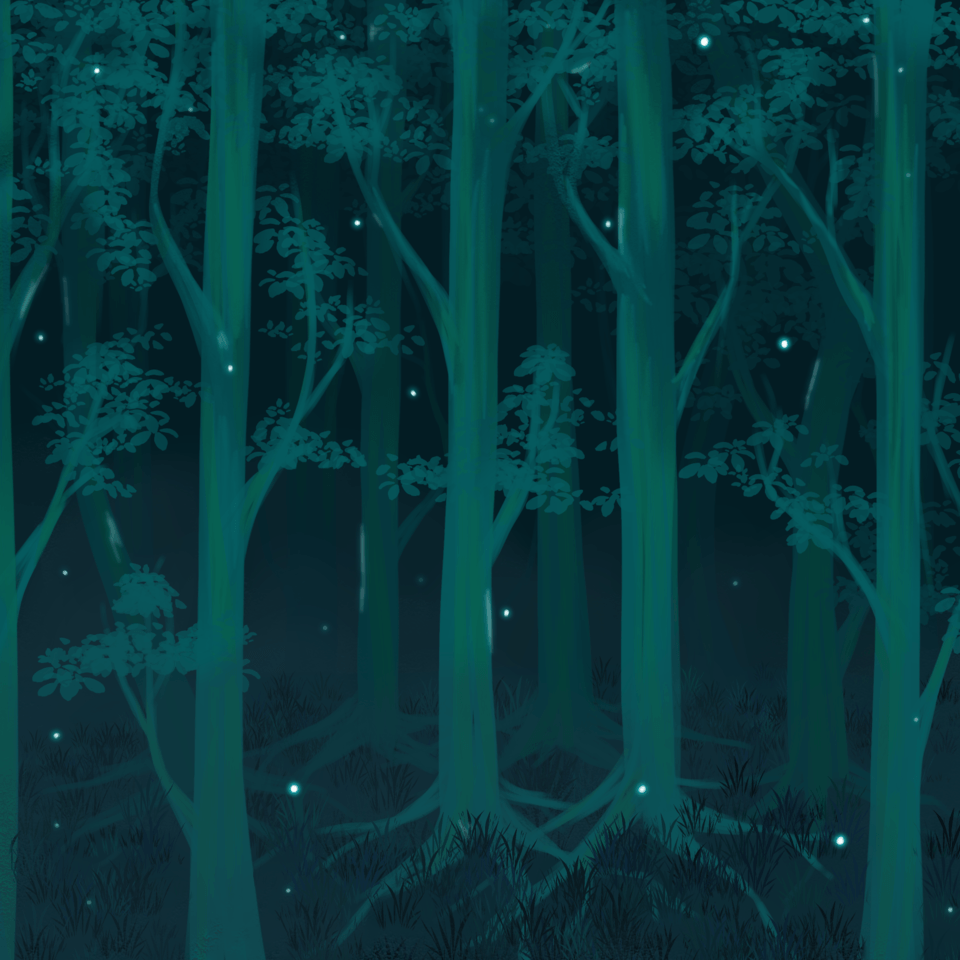 How to draw a forest in 4 steps “tips #1” by van_illustration - Make ...