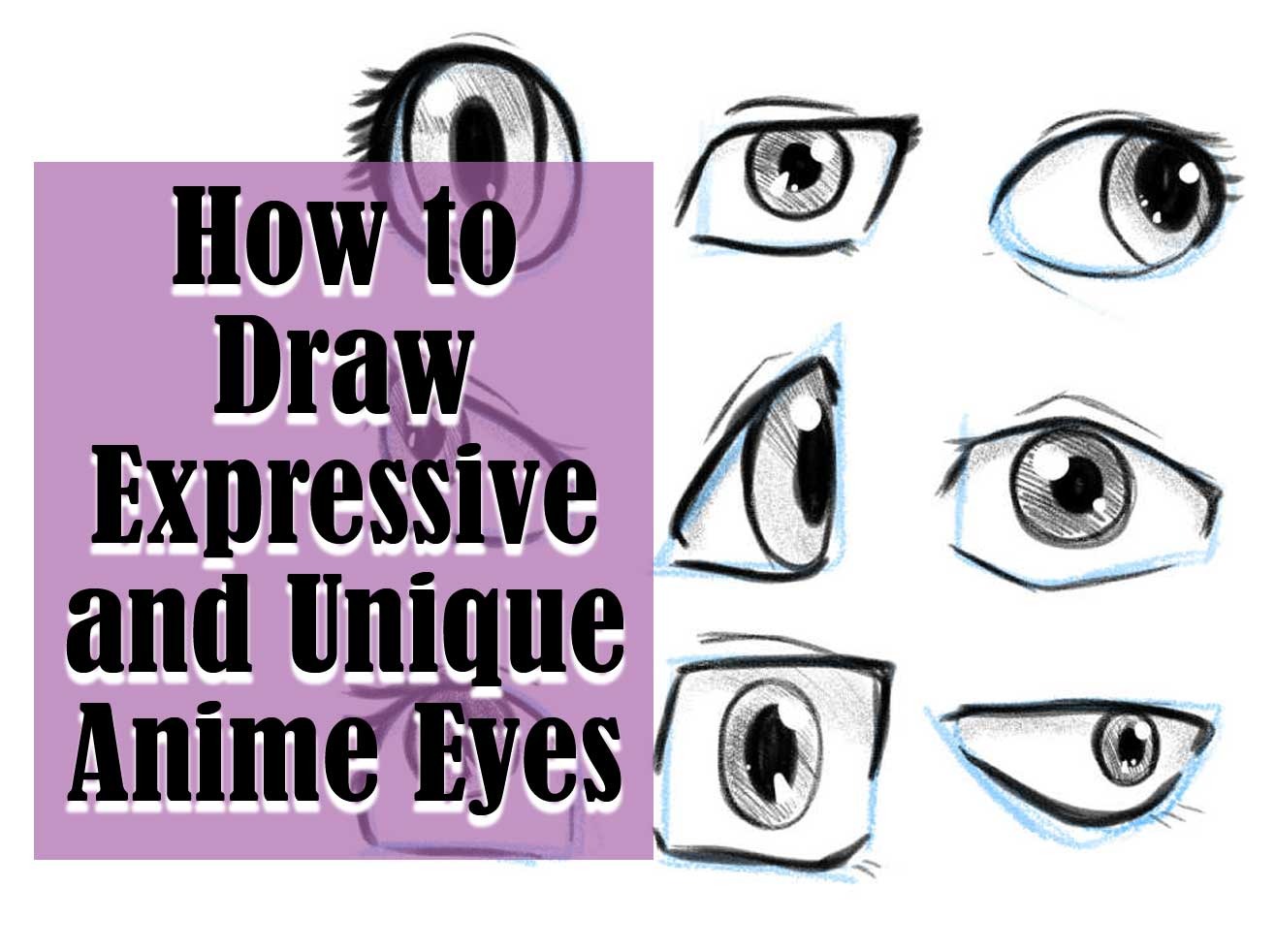 draw_manga_eyes  How to draw anime eyes, Drawings, Lips drawing