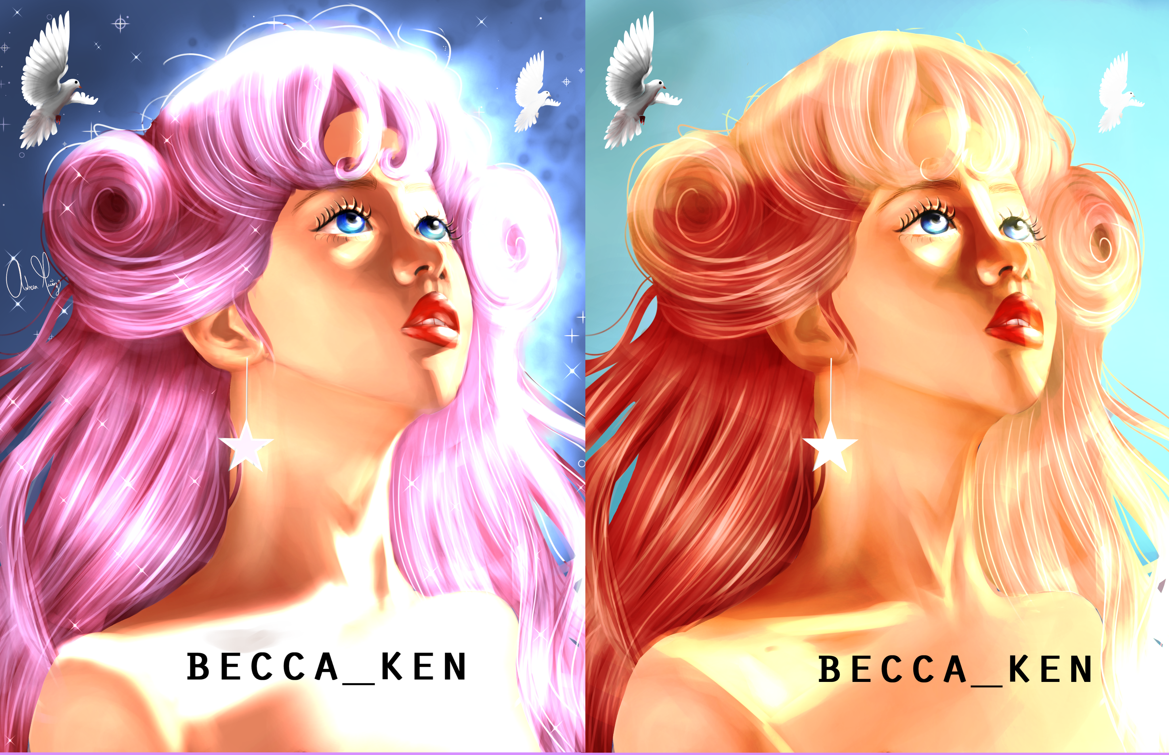 光を塗る方法は ステップバイステップの5つの例 By Becca Ken Clip Studio Tips