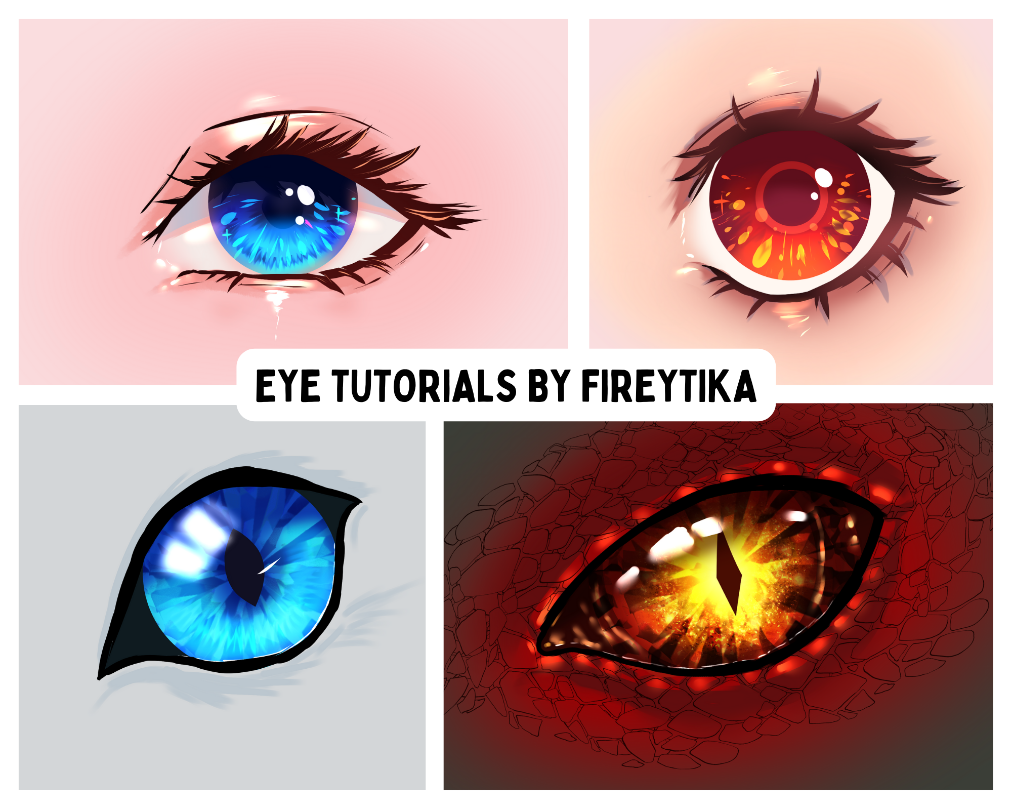 Tutorial] - How to color anime eye - step by step